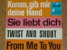 Single The Ravers Komm gib mir deine Hand Sie liebt dich Twist and Shout Beatles