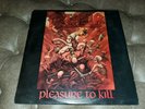 Kreator - Pleasure To Kill LP (1986 Combat) VG+/VG original US Pressing Thrash