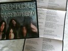 Deep Purple First Press Gatefold LP  Machine Head + Lyric poster. Ex audio A1/B1
