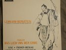 Decca SET sxl 367 Mahler DAS LIED VON DER ERDE, Bernstein, wbg UK 1967 ED1