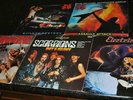 SCORPIONS/ELECTRIC SUN/MSG (2 RARE IMPORTS): 5 LP VINYL LP RECORD ALBUM LOT: EX