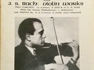 Bach Bronislaw Huberman Plays Violin Works NEAR MINT Recital Records Vinyl LP