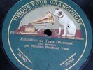 Jules Boucherit Violin Gramophone 237902--3 Massenet Mozart 10'' 78rpm