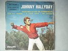 Johnny Hallyday 45T EP vinyle Pour Moi La Vie Va Commencer papier verso fan club