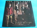 the only ones baby's got a gun original 1980 uk cbs label  vinyl lp  mint-