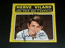 45  tours EP - HERVE VILARD - UNE VOIX QUI T'APPELLE - 1964 - 1er EP - DEDICACE