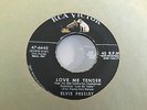 ELVIS PRESLEY - LOVE ME TENDER - US RCA VICTOR 45