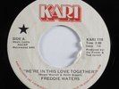 Modern Soul 45 FREDDIE WATERS We're In This Love Together KARI HEAR
