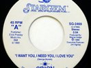 ORION 45 I Want You, I Need You.../Plastic Saddle STARGEM promo NM lc621