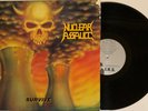 NUCLEAR ASSAULT Survive LP 1988 1st Pressing - Old School Thrash Metal IRS-42195