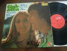 CINDY & BERT rare  SCHLAGER BASF LP  +  AUTOGRAMM