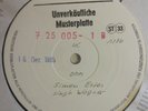unverkäufliche Musterplatte   Eterna DMM 725 005   Simon Estes singt Wagner