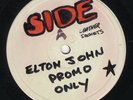 Elton John - Leather Jackets RARE UK WHITE LABEL PROMO TEST PRESSING LP