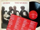 Queen The Works + Inner A2 B2 UK LP EMI WORK 1 EMC 240014 1 1984 VG+