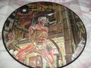 IRON MAIDEN -SOMEWHERE IN TIME- AWESOME RARE LTD PICTURE LP EMI HOLLAND MINT