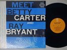 BETTY CARTER AND RAY BRYANT MEET EPIC ECPZ-7 Japan MONO SHRINK VINYL LP