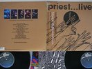 JUDAS PRIEST PRIEST LIVE EPIC 38 3P-827,8 Japan OBI VINYL 2LP