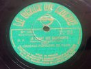 78 RPM CHORALE POPULAIRE PARIS- Chant Des Survivants- Chant Du Monde 1009