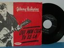 Johnny HALLYDAY Oui Mon Cher RARE 45 PS Picture Sleeve Vogue