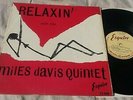 MILES DAVIS -RELAXIN' WITH THE MILES DAVIS QUINTET-RARE 1st Uk ESQUIRE RVG -Vg++