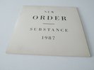 NEW ORDER 'SUBSTANCE' 2LP UK FACTORY FACT 200 1987 PICTURE INNER SLEEVES