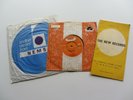 THE BEATLES 1962 POLYDOR 45 MY BONNIE JAN 1962  NEMS BAG & RECORD RELEASE CAT0LO