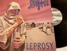 DEATH - Leprosy LP 1988 Combat Records - Gatefold Vinyl - OG First Pressing RARE