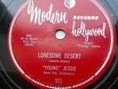 YOUNG JESSIE & the FLAIRS doo-wop 78 I Smell A Rat b/w Lonesome Desert TB1054