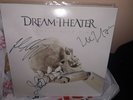 DREAM THEATER DISTANCE OVER TIME SIGNED LP LIMITED TO 300 BLACK/WHITE VINYL RARE