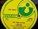 NO EMI  DEEP PURPLE IN ROCK OG UK STEREO HARVEST RECORDS LP SHVL 777 A2/B1