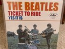 The Beatles 45 Capitol Promo Picture Sleeve Repro Ticket To Ride 1965
