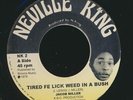 VINYL 7 INCH Jacob Miller - Tired Fe Lick Weed In A Bush  /  Inner Circle - Chil