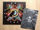 HAWKWIND . IN SEARCH OF SPACE LP . RARE WITH LOG BOOK INCLUDED