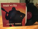 JIMMY REED: Rockin With Reed, Vee Jay Records, 1st, Mono, OOP Blues LP