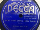 BUMBLE BEE SLIM DECCA 7371 BLUES 78 RPM E-