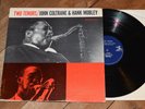 John Coltrane Hank Mobley Two Tenors NM  Mono RVG Prestige lp Donald Byrd