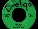 TWO PLUS TWO on VELGO ORIGINAL NORTHERN SOUL 45 NASHVILLE MATRIX HEAR