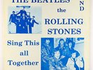 Beatles & Rolling Stones - Sing This All Together 2xLP - Smilin' Ears Europe VG+