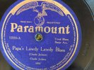 Paramount 12219 Papa Charlie Jackson LAWDY LAWDY BLUES 1924  78 rpm E-