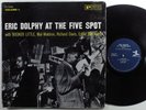 ERIC DOLPHY At The Five Spot Vol. 1 PRESTIGE/NEW JAZZ LP mono