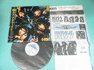 KISS LP Crazy Nights Polystar 1st Press Japan R28R-2024 w/OBI, Promo Leaflet