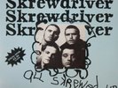Skrewdriver ( SCREW DRIVER ) ? All Skrewed Up vinyl Blue oi rock punk skinhead