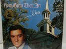 ELVIS PRESLEY RCA LSP-3758 HOW GREAT THOU ART  GRAMMY SHRINK STEREO NM