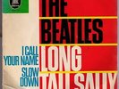 THE BEATLES  LONG TALL SALLY  Odeon O 41 638  D 1964  Logo ultrarar blaugrün