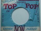 Beatles Original Urgent Top Pop Red Sleeve Only UK DEMO Demonstration Promo