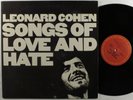 LEONARD COHEN Songs Of Love And Hate COLUMBIA LP VG++