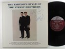 EVERLY BROTHERS The Fabulous Style Of CADENCE LP autographed
