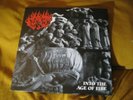 FLAME into the age of fire ORIG VINYL LP nifelheim destroyer 666