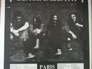 BLACK SABBATH PARIS 20/12 70 VERY RARE FRANCE VINTAGE LP