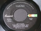 September   I'll Go Crazy / Caution   Brunswick   70's soul 45 HEAR